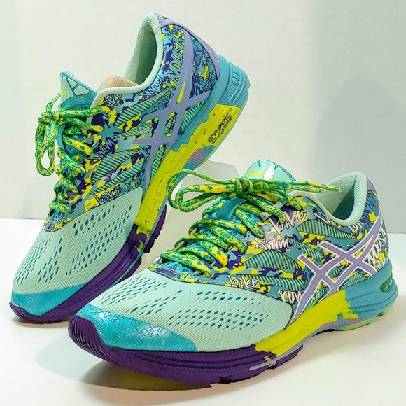 asics gel noosa tri 10 green